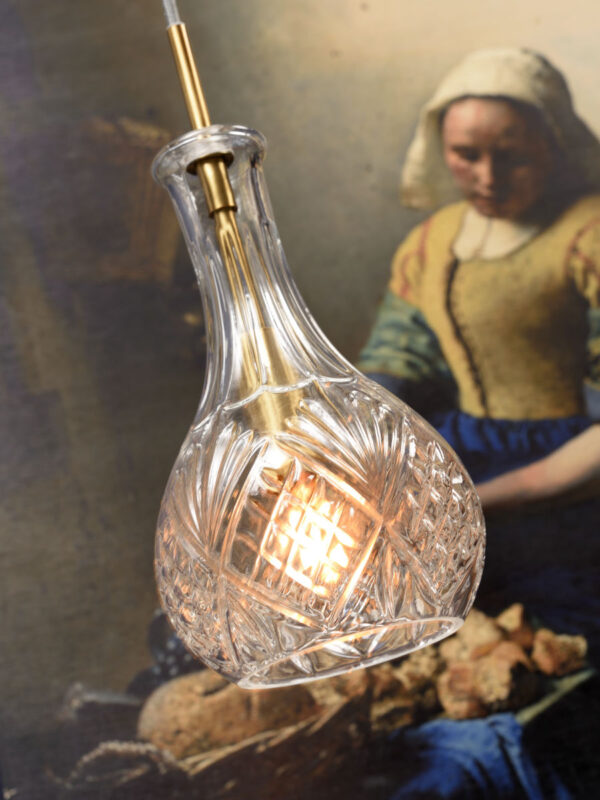 Hanglamp goud klassiek glas It's About RoMi Brussels - Image 3