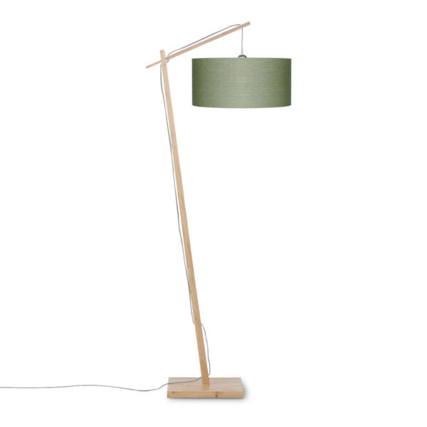 Bamboe bohemian vloerlamp groen GOOD&MOJO Andes