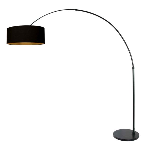 Zwarte vloerlamp boog Steinhauer Sparkled light - Image 2