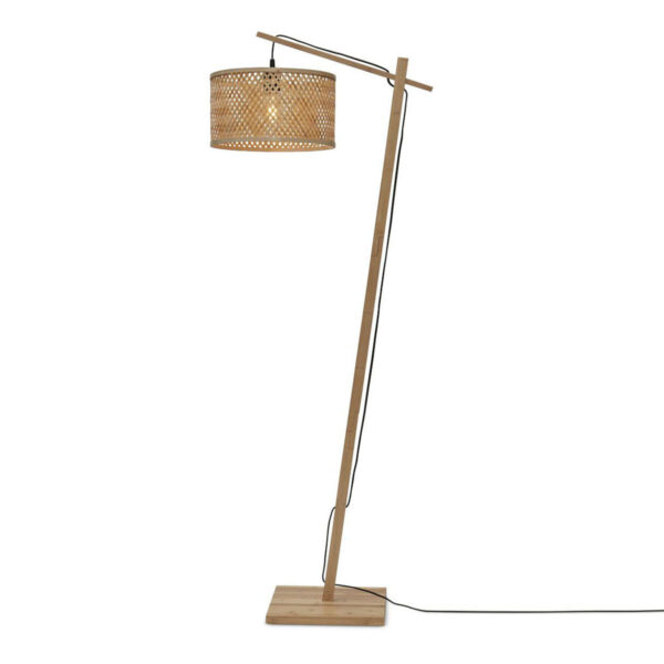 Vloerlamp bohemien bamboe naturel GOOD&MOJO Java