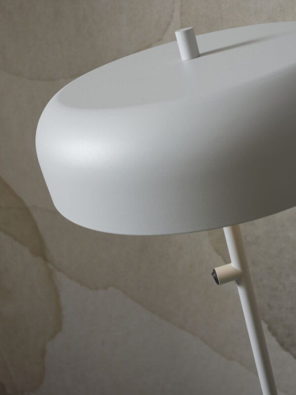 Ronde grijze retro vloerlamp It's About RoMi Porto - Image 4