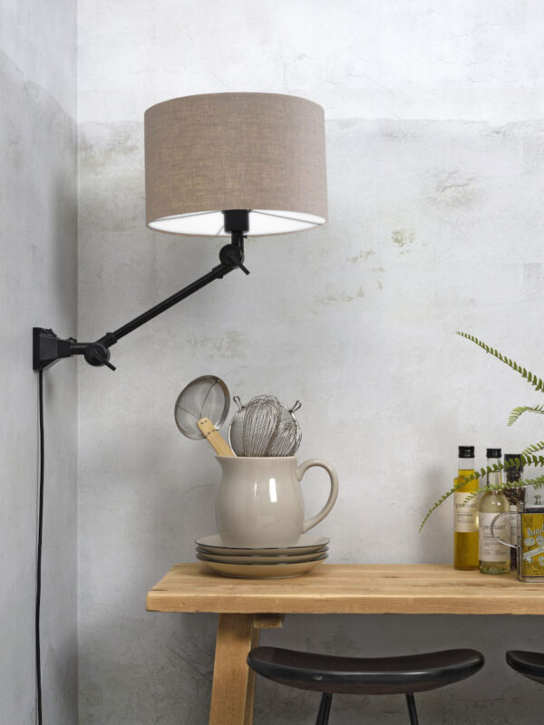Metalen grijze wandlamp retro It's About RoMi Amsterdam - Image 5