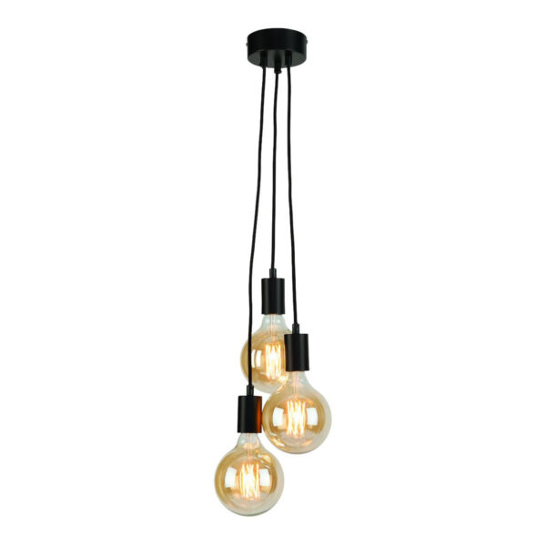 Metalen hanglamp retro zwart It's About RoMi Oslo
