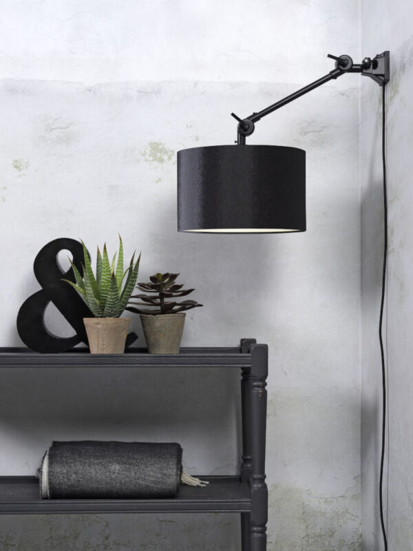 Retro zwarte metalen wandlamp It's About RoMi Amsterdam - Image 8