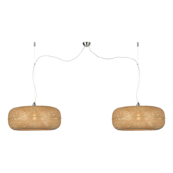 Bamboe hanglamp bohemian naturel GOOD&MOJO Palawan