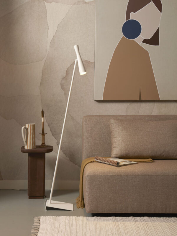 Metalen witte retro vloerlamp It's About RoMi Bordeaux - Image 5
