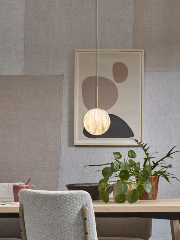 Goudkleurige hanglamp dessinbol klein It's About RoMi Carrara - Image 2