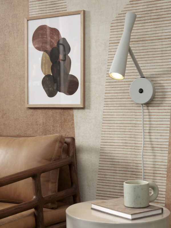 Metalen wandlamp retro grijs It's About RoMi Bordeaux - Image 2