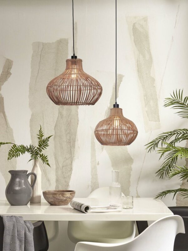 Bohemian hanglamp metaal rotan hanglamp GOOD&MOJO Kalahari - Image 10