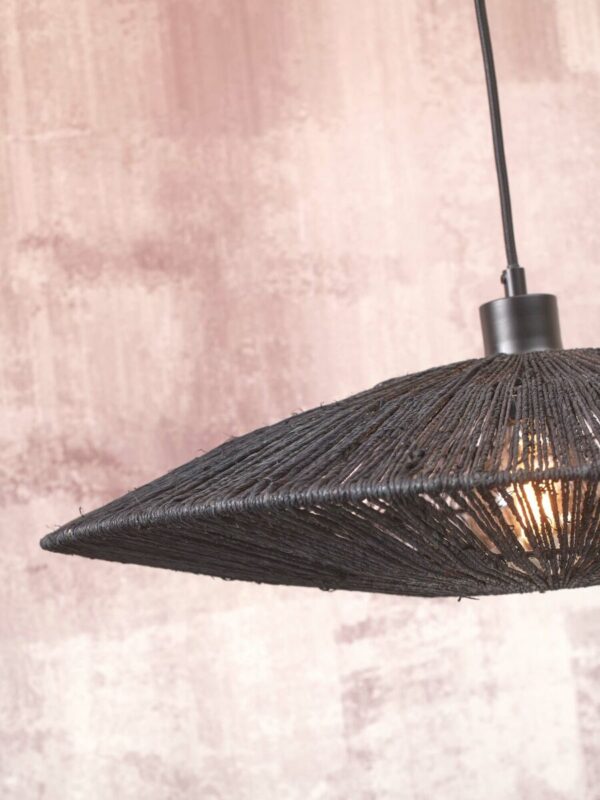 Metaal rieten zwart metalen bohemian hanglamp GOOD&MOJO Iguazu - Image 6