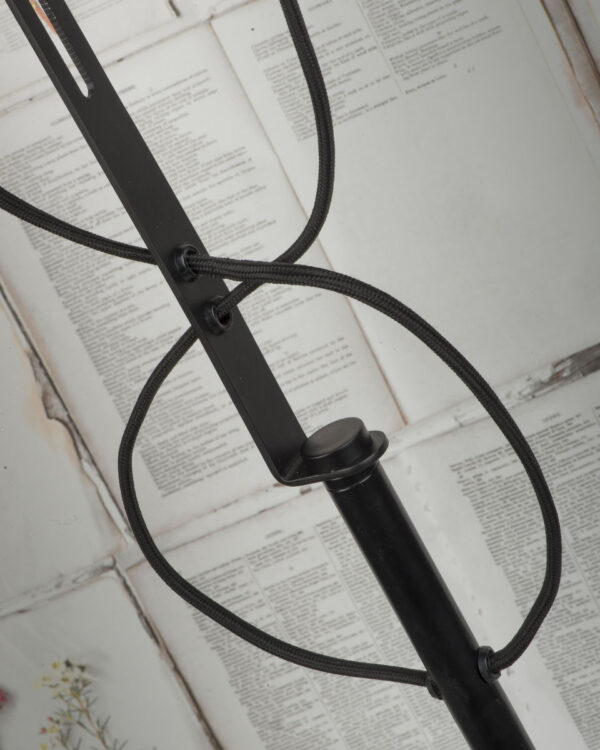 Metalen retro vloerlamp zwart It's About RoMi Seattle - Image 3