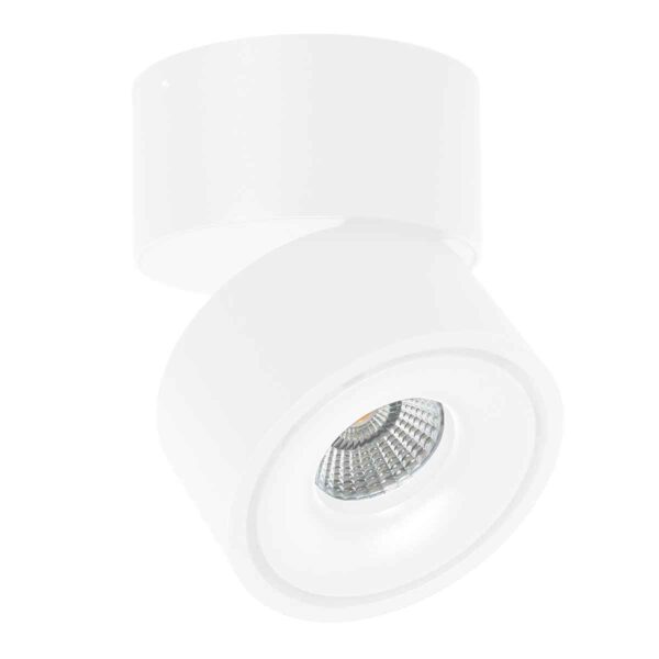 Witte spot moderne spot rond Mexlite Fez Black