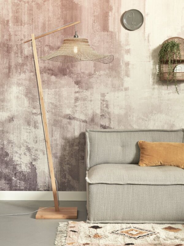 Naturel bamboe vloerlamp bohemian GOOD&MOJO Ibiza - Image 5