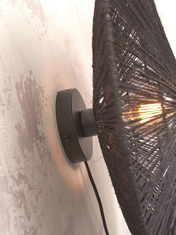 Wandlamp rond bohemian zwart GOOD&MOJO Iguazu - Image 4