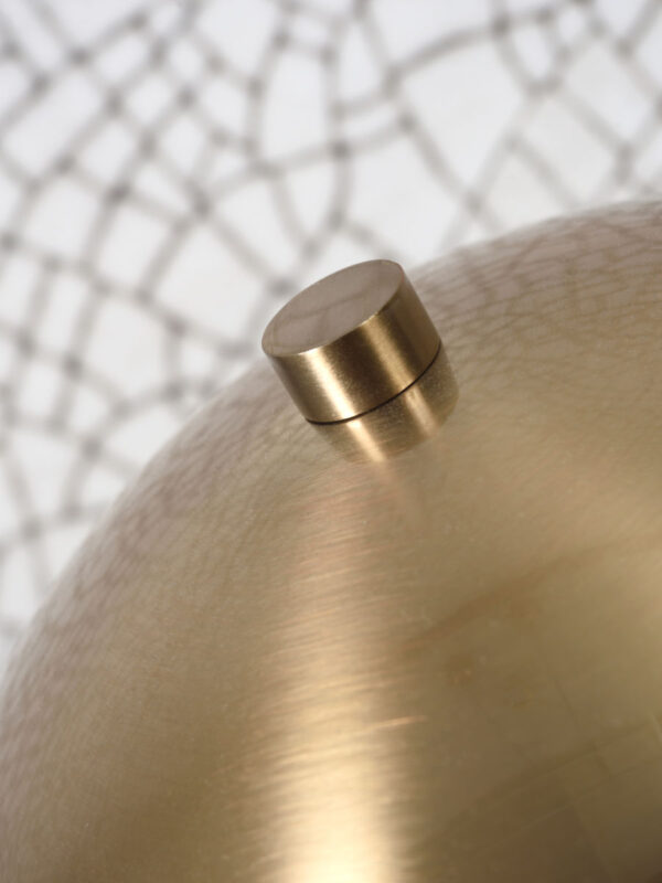 Vintage gouden metalen vloerlamp It's About RoMi Toulouse - Image 6