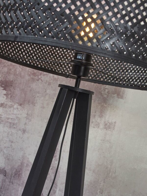 Zwarte bohemian vloerlamp bamboe GOOD&MOJO Java - Image 10
