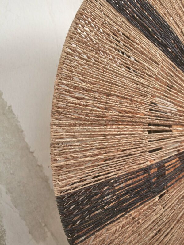 Boheemse ronde naturel zwarte wandlamp GOOD&MOJO Iguazu - Image 3