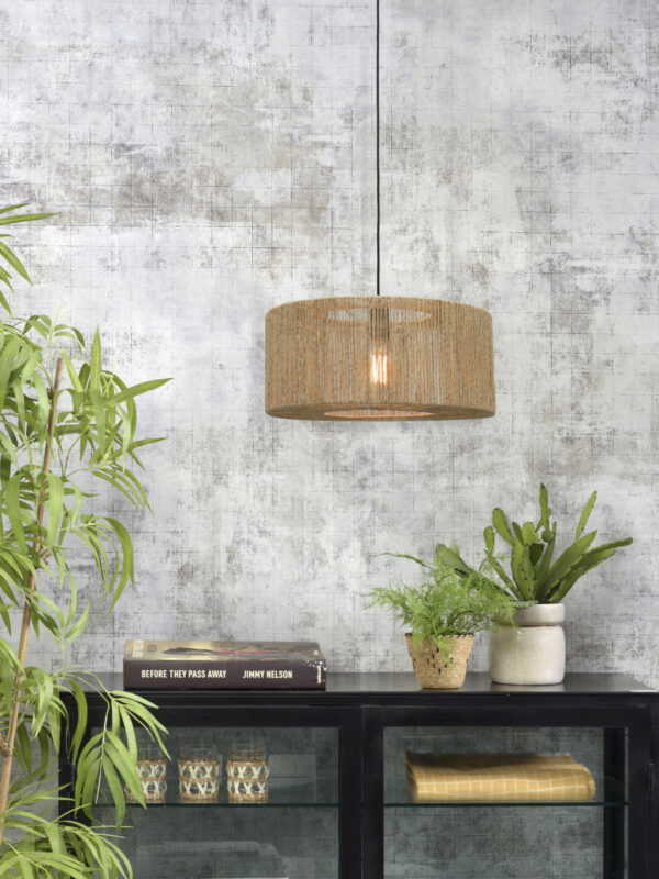 Hanglamp naturel zwart bohemian riet GOOD&MOJO Iguazu - Image 13
