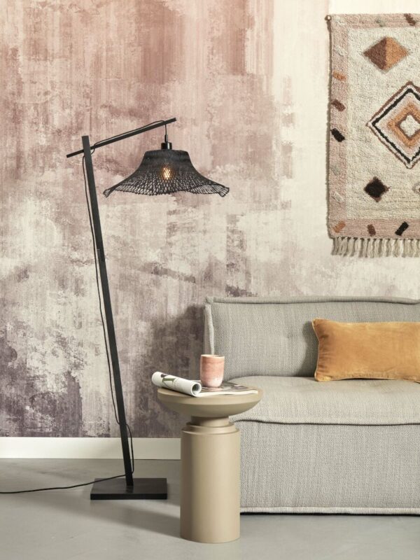 Zwarte boheemse bamboe vloerlamp GOOD&MOJO Ibiza - Image 2