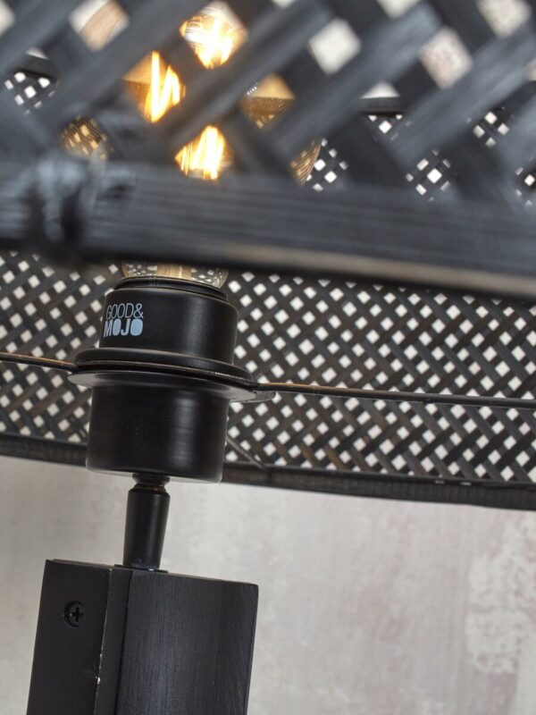 Bamboe zwarte bohemien vloerlamp GOOD&MOJO Java - Image 8