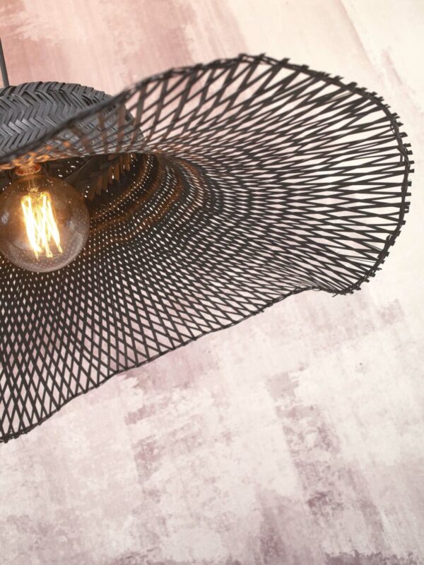 Metalen bamboe zwarte hanglamp boheems GOOD&MOJO Ibiza - Image 4