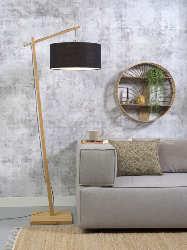 Bohemian zwarte vloerlamp bamboe GOOD&MOJO Andes - Image 2