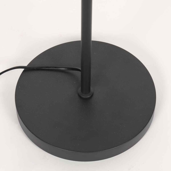 Metalen trendy vloerlamp zwart Anne Lighting Preto - Image 10