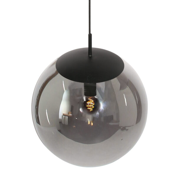 Glazen bollamp XL rookglas Steinhauer Bollique - Image 3