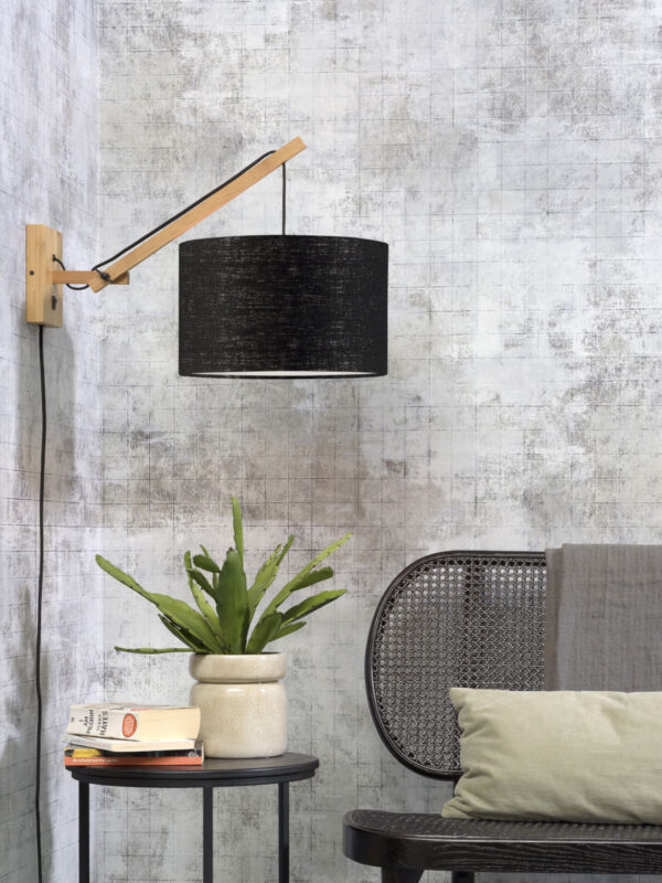 Zwarte wandlamp enkelgewricht naturel GOOD&MOJO Andes - Image 5