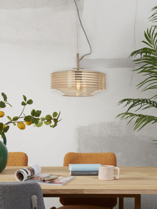 Naturel glazen hanglamp klassiek It's About RoMi Verona - Image 2