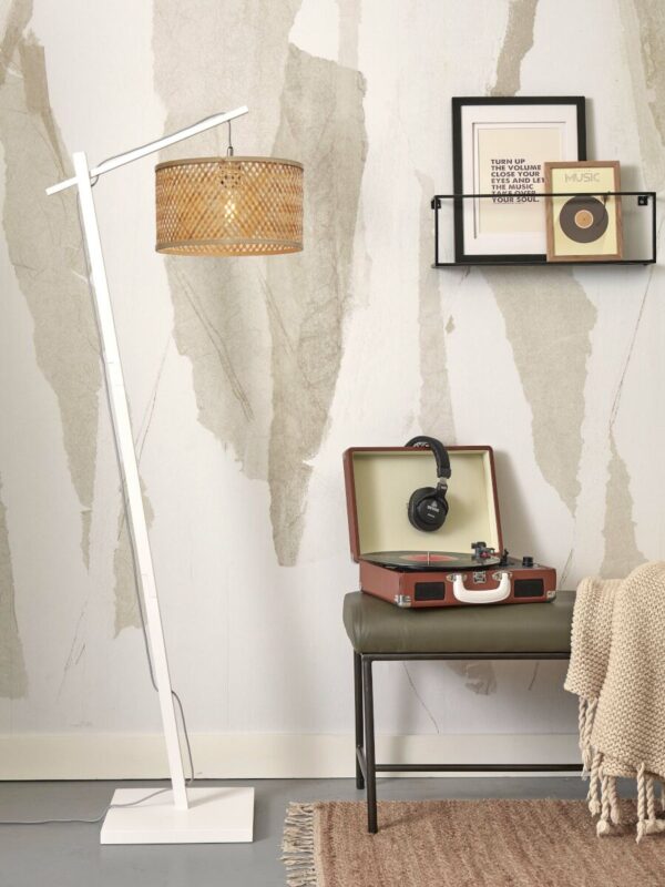 Vloerlamp naturel boheems bamboe GOOD&MOJO Java - Image 5