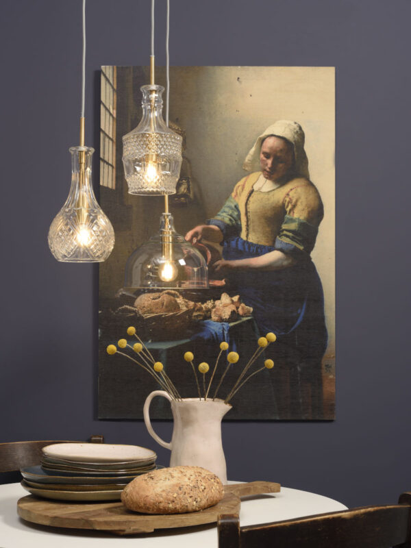 Klassieke glazen gouden hanglamp It's About RoMi Brussels - Image 8