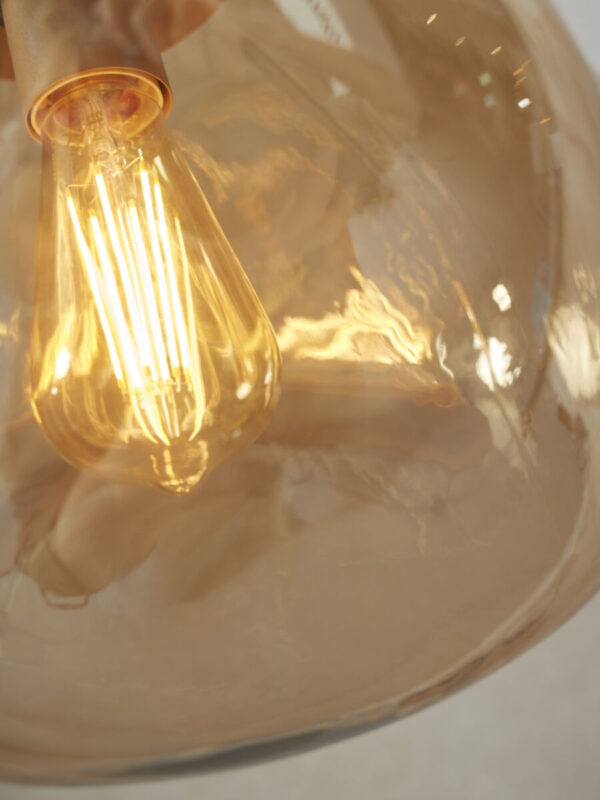 Naturel moderne glazen-metalen hanglamp It's About RoMi Helsinki - Image 7