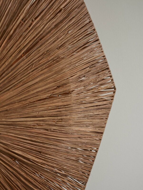 Achthoekige raffia plafondlamp bruin L GOOD&MOJO Panama - Image 3
