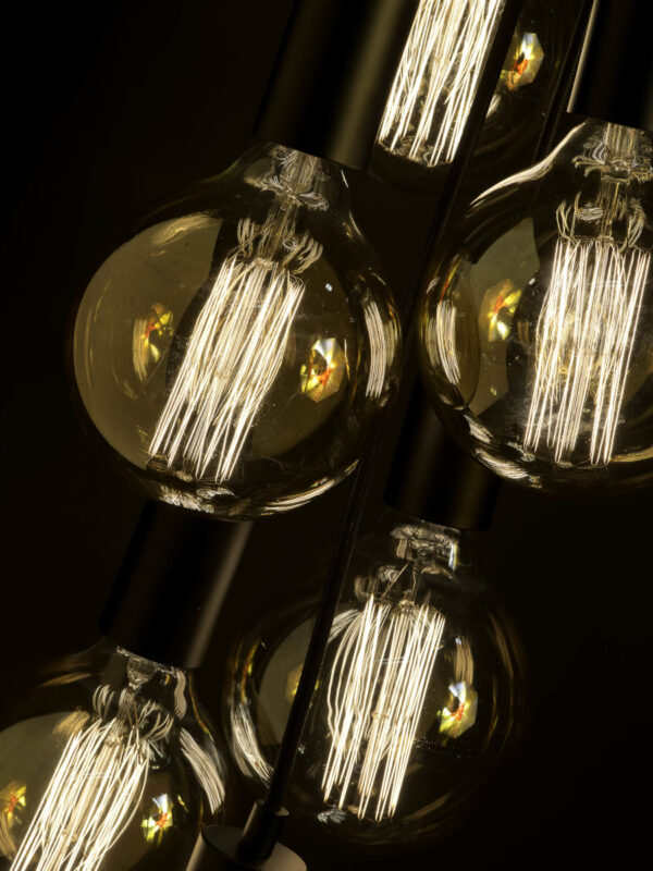 Metalen retro hanglamp zwart It's About RoMi Oslo - Image 4
