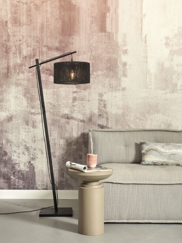 Zwarte rieten vloerlamp bohemian GOOD&MOJO Iguazu - Image 5