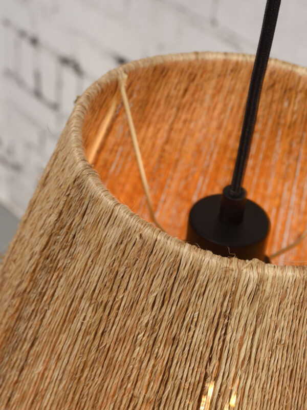 Naturel riet bohemian hanglamp zwart GOOD&MOJO Iguazu - Image 4