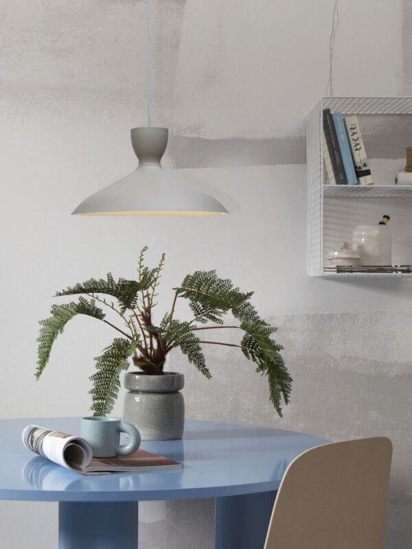 Metalen grijze hanglamp retro It's About RoMi Hanover - Image 9