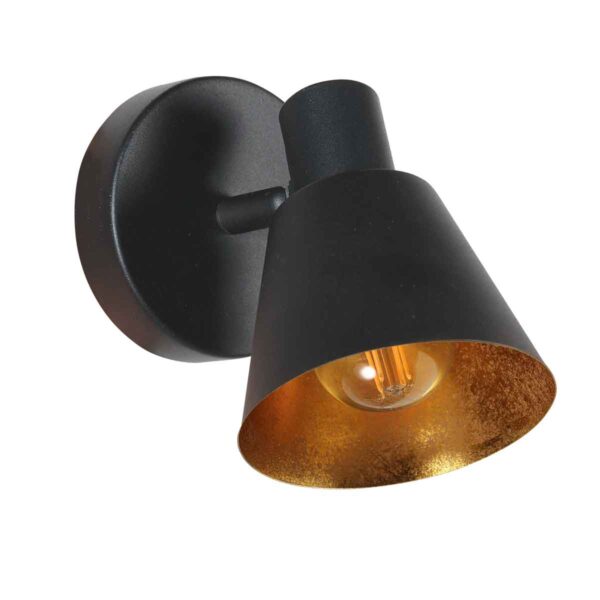 Metalen spots retro zwart Mexlite Oeroe - Image 2
