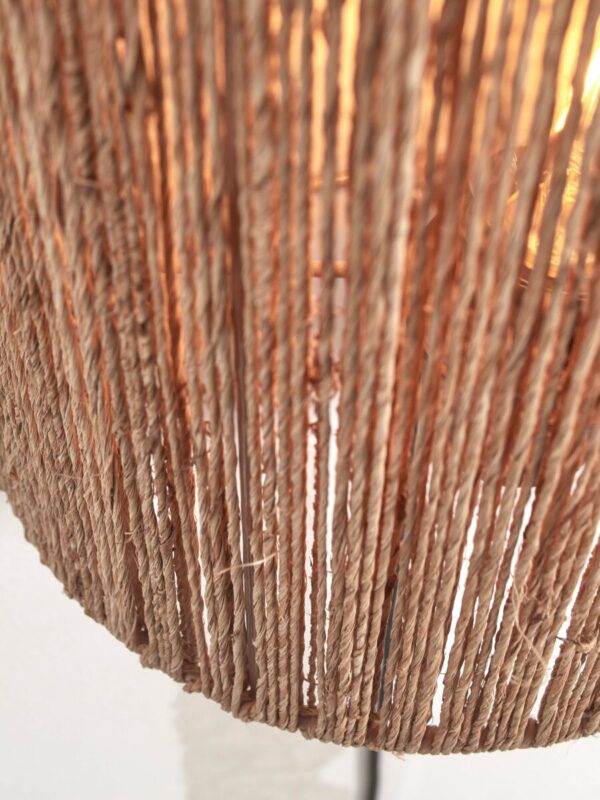 Rieten naturel bohemian wandlamp GOOD&MOJO Iguazu - Image 3