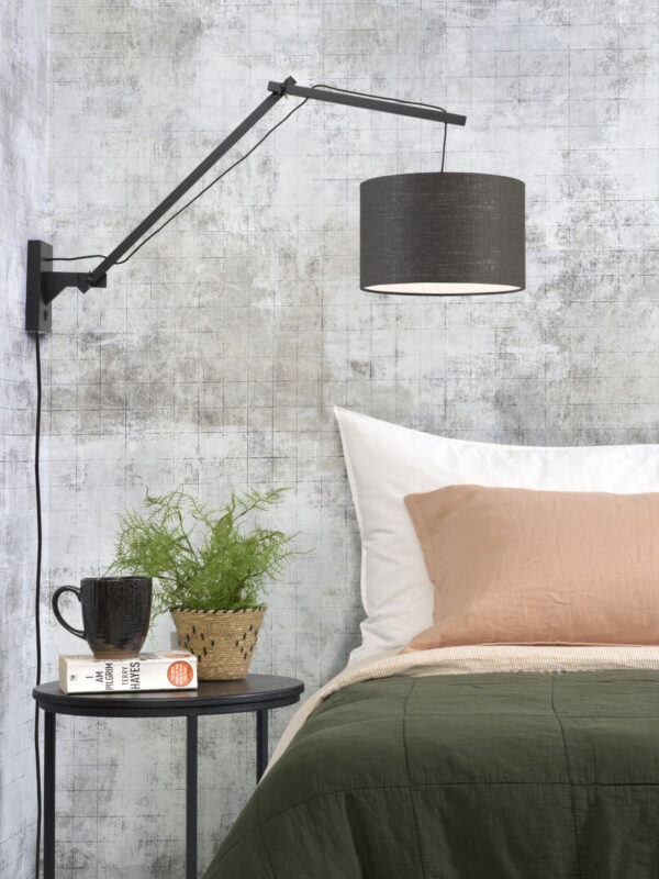 Donkergrijze wandlamp dubbelgewricht GOOD&MOJO Andes - Image 5