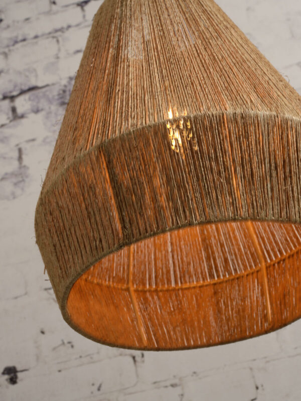Naturel-rieten hanglamp bohemian zwart GOOD&MOJO Iguazu - Image 8