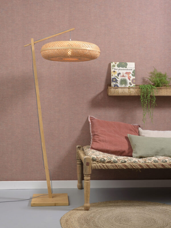 Bohemian naturel bamboe vloerlamp GOOD&MOJO Palawan - Image 5