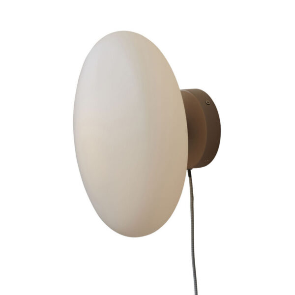 Wandlamp metaal glas wit Scandinavisch It's About RoMi Sapporo