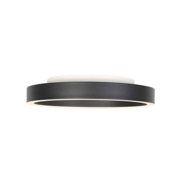 Metalen plafonnière zwart modern Steinhauer Ringlux - Image 14