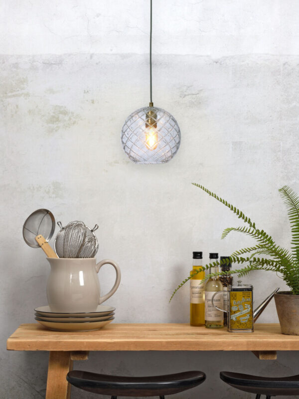 Klassieke hanglamp metaal groen glas It's About RoMi Venice - Image 11