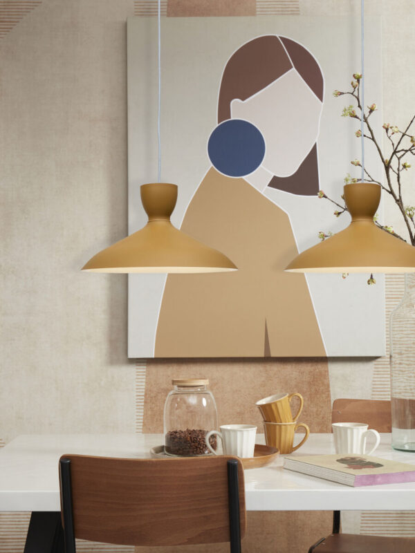 Oranje retro metalen hanglamp It's About RoMi Hanover - Image 5