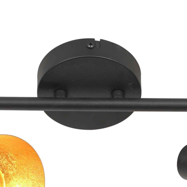 Metalen zwarte spots retro Mexlite Oeroe - Image 9
