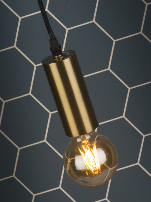 Goudkleurige open hanglamp klein It's About RoMi Cannes - Image 3