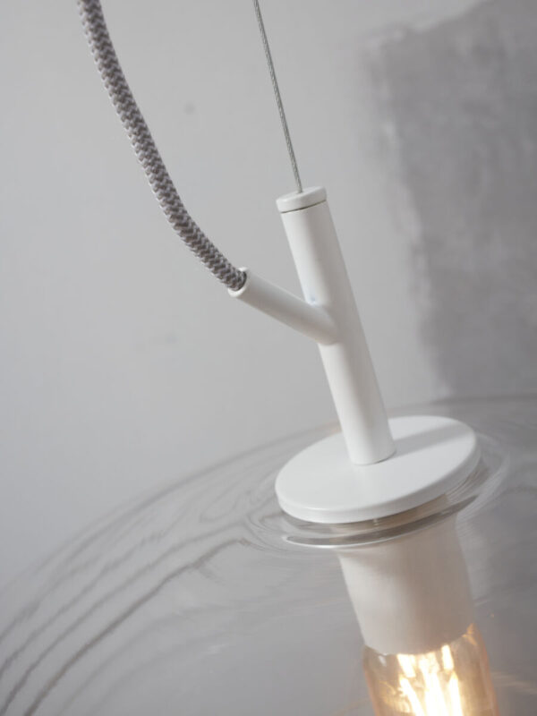 Transparante klassieke hanglamp glas It's About RoMi Verona - Image 6